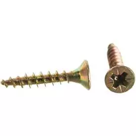 Универсальные саморезы стройбат желтые 3.5х20 200 шт. 2641116 / 075911