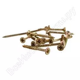 Универсальные хроматированные шурупы для дерева, ДСП, ДВП ЗУБР