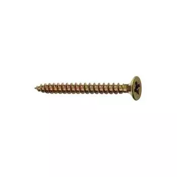 Универсальные шурупы МТК желтый цинк 5,0x70 114547