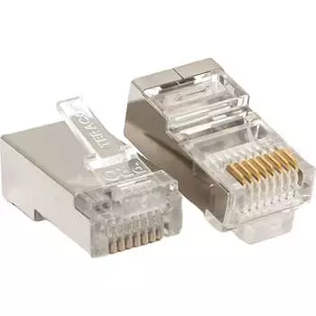 Универсальный экранированный коннектор EKF TERACOM TRC-PLUG-5EFTP-20