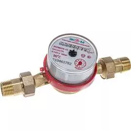 Универсальный антимагнитный счетчик воды ЭКО-М ЭКОМЕРА-15 Э-15У-110-СК