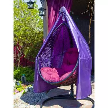 Универсальный чехол для 1-местных подвесных качелей "Кокон" BELON familia УЧК-1-СЛИВА