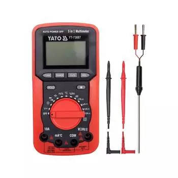 Универсальный цифровой измеритель YATO YT-73087