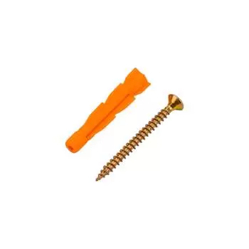 Универсальный дюбель Невский Крепеж 5x31 полипропилен + ШУЖ 3,0x35 (16 шт) 814314