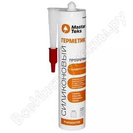 Универсальный силиконовый герметик MASTERTEKS PROFMASTER 53383