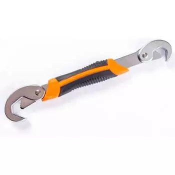 Универсальный ключ Квалитет 9-22 мм, с прорезиненной рукояткой КУ9-22ПР 6661905