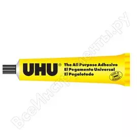 Универсальный контактный прозрачный клей UHU