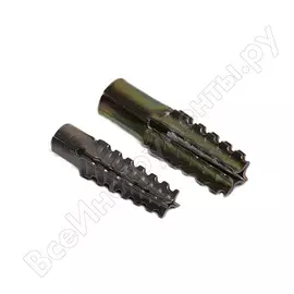 Универсальный металлический дюбель для газобетона малой плотности Экопласт MUD 6/32 47204-100