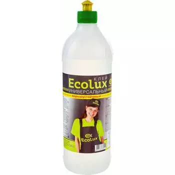 Универсальный морозоустойчивый полимерный клей Ecolux 4607133680510