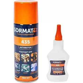 Универсальный набор для экспресс склеивания MDF SORMAT KIT 435 9630220435