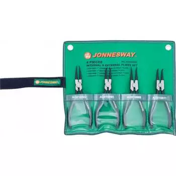 Универсальный набор щипцов для стопорных колец Jonnesway AG010002S 46589