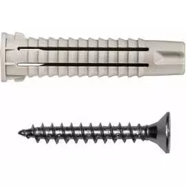 Универсальный нейлоновый оцинкованный дюбель ЕВРОПАРТНЕР PDU N 6х30 4х35 25 шт. 1 0479 1