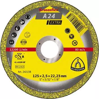 Универсальный отрезной круг по металлу Klingspor 242138