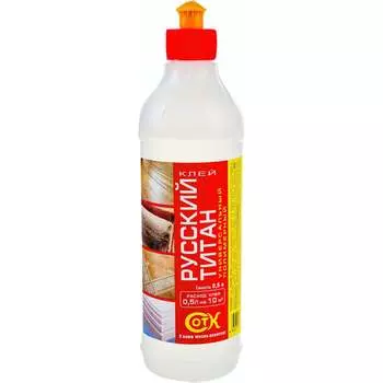 Универсальный полимерный клей РУССКИЙ ТИТАН 4607133681104