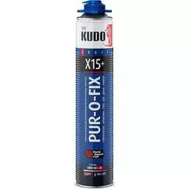 Универсальный профессиональный клей-пена KUDO PUR-O-FIX X15 EXTRA FIX KUPP10B15SU