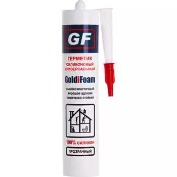 Универсальный силиконовый герметик GoldiFoam 291126010