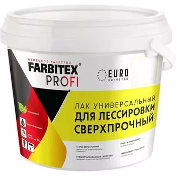 Универсальный сверхпрочный лак для лессировки Farbitex 4300008118