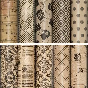 Упаковочная бумага Золотая сказка Kraft Unlimited 591913