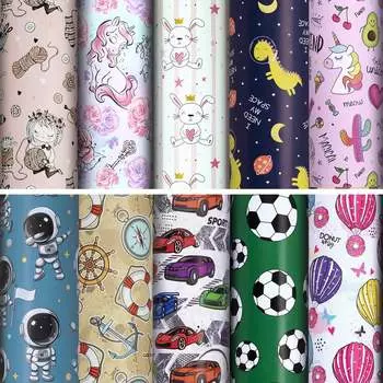 Упаковочная бумага Золотая сказка For Kids 591918