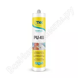 Уплотнительная масса для уплотнения деформационных швов ткк tekaflex pu-40 серый 50515