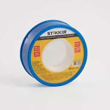 Уплотнительная тефлоновая лента STEKKER INTP12-07512-12 39914