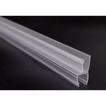 Уплотнительный ПВХ профиль для стекла 8 мм SERVICE PLUS PVH04-916KW8