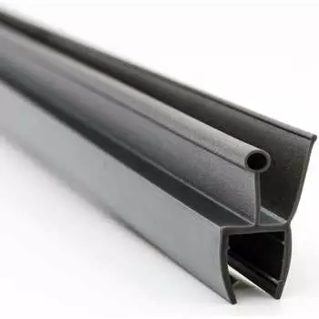 Уплотнительный ПВХ профиль для стекла 8 мм SERVICE PLUS PVH04-916GFM8