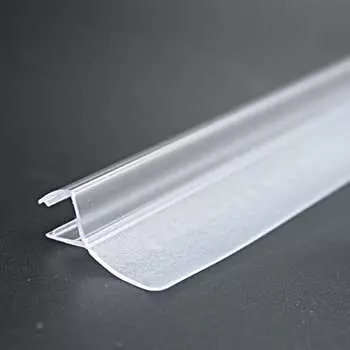 Уплотнительный ПВХ профиль для стекла 8 мм SERVICE PLUS PVH04-912KW8