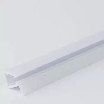 Уплотнительный ПВХ профиль для стекла 8мм SERVICE PLUS PVH04-403/7WM8