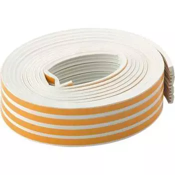 Уплотнитель сибртех 24 м, профиль e,белый р 93922