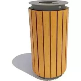 Урна 7 скамеек Тубус 67102/ТУБУС/С_ДУБ