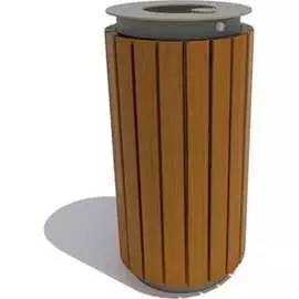 Урна 7 скамеек Тубус 67102/ТУБУС/С_ТИК