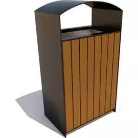 Урна 7 скамеек Базис 67104/БАЗИС/Л_ТИК