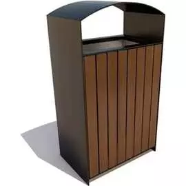 Урна 7 скамеек Базис 67104/БАЗИС/С_ПАЛ