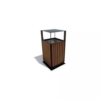 Урна 7 скамеек Эстет 67064/ЭСТ/9005/С_ПАЛ