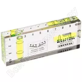 Уровень 2 ампулы, 40х100 мм kraftool crystal 1-34865-040