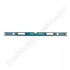 Уровень алюминиевый, 1200 мм 2 рукоятки, фрезеровка, 3 глазка, prazision gross 34443