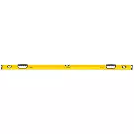 Уровень, алюминиевый, 150 см, 3 глазка, ручки topex 29c636