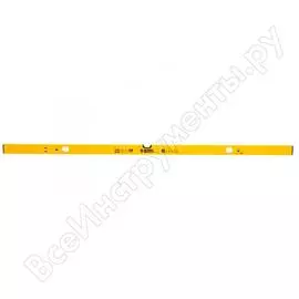 Уровень denzel алюминиевый, 1500 мм, фрезерованный, 3 глазка 33685