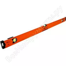 Уровень квалитет алюминиевый, усиленный, магнитный, 1200 мм, 2 глазка + 1 зеркальный уу-1200-3фм 6620500