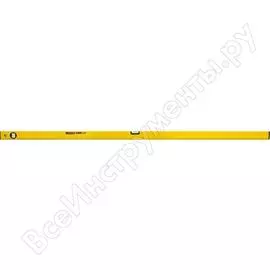 Уровень stayer standard toplevel, коробчатый, 2 противоударныхных ампулы, линейка, 200см 3460-200_z03