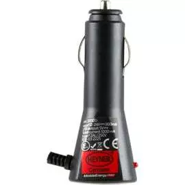 Usb и micro usb зарядное устройство 12/24в 1000 ма heyner 511 500