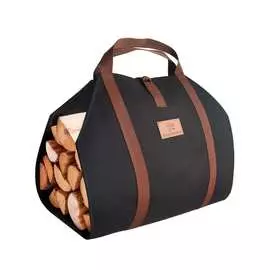 Усиленная сумка для переноски дров Веселый трубочист