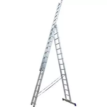 Усиленная универсальная трехсекционная лестница STAIRS ALP317