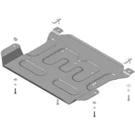 Усиленная защита двигатель, КПП, доп. щит, Hyundai Tucson 2021- ООО Трио Сервис