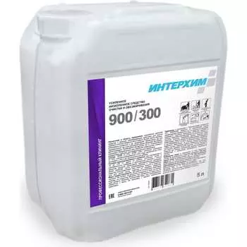 Усиленное низкопенное средство очистки и обезжиривания ИНТЕРХИМ 5 л ih93050