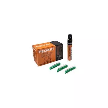 Усиленные гвозди для монтажного пистолета Fedast 3.0х38 мм fd3038egfc