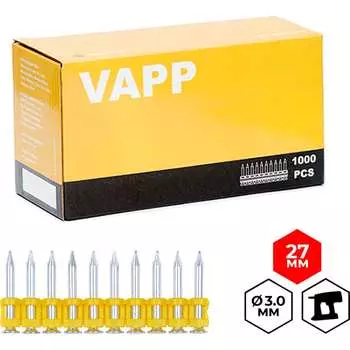 Усиленные гвозди для монтажного пистолета VAPP VAPP.CN327