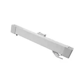 Усиленный алюминиевый однополосный карниз Эскар