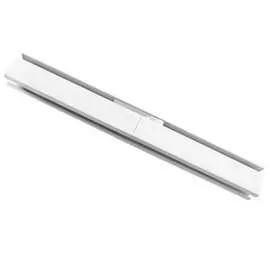 Усиленный алюминиевый однополосный карниз Эскар